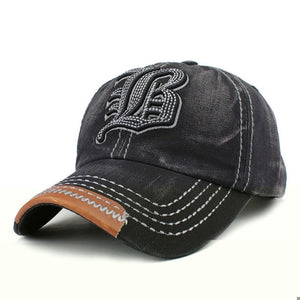 Cotton Embroidery Letter W Baseball Cap