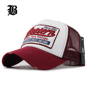 Summer Baseball Cap Embroidery Mesh