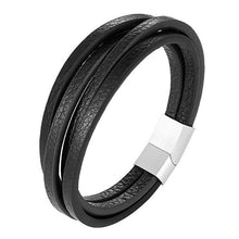Load image into Gallery viewer, Handmade Braided Genuine Leather Bracelet