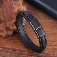 Load image into Gallery viewer, Punk Genuine Leather Bracelet