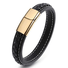 Load image into Gallery viewer, Punk Genuine Leather Bracelet