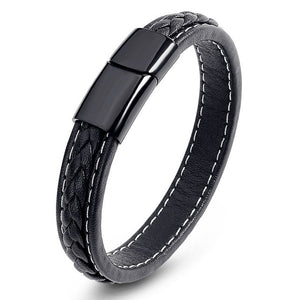 Punk Genuine Leather Bracelet