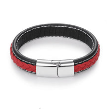 Load image into Gallery viewer, Punk Genuine Leather Bracelet